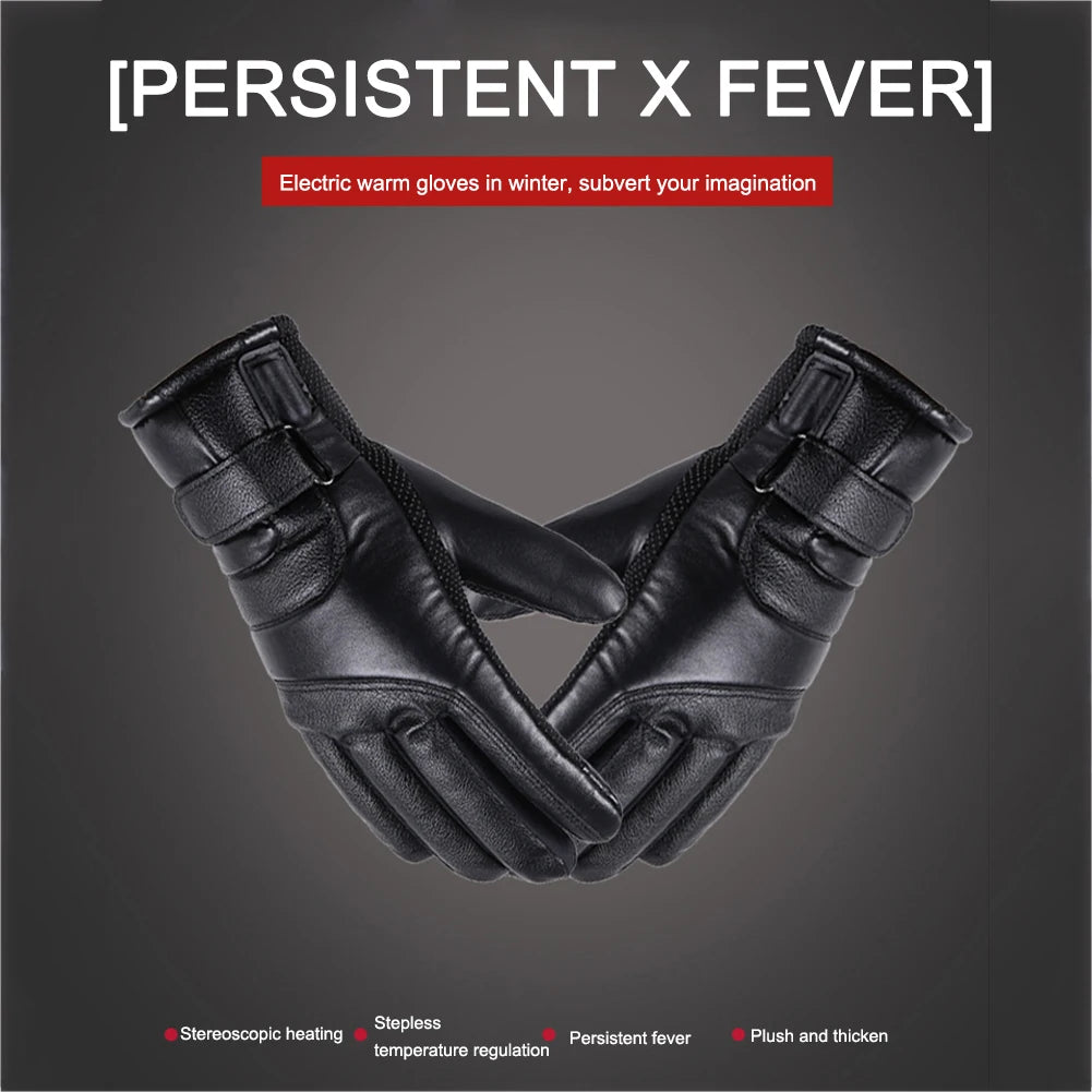 EmberGuard USB Warm Hand Heating Gloves Touch Screen | Electric Heated Winter Gloves