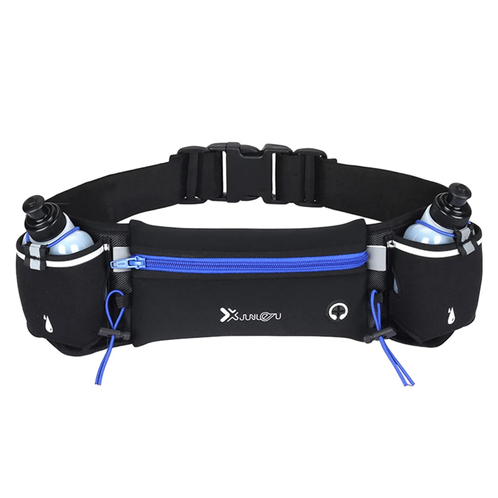 Running Waist Bags Belt Pouch Men Hydration Running Belt With Water Bottle Sports Fanny Phone Pack Women Exercise Pack Bags
