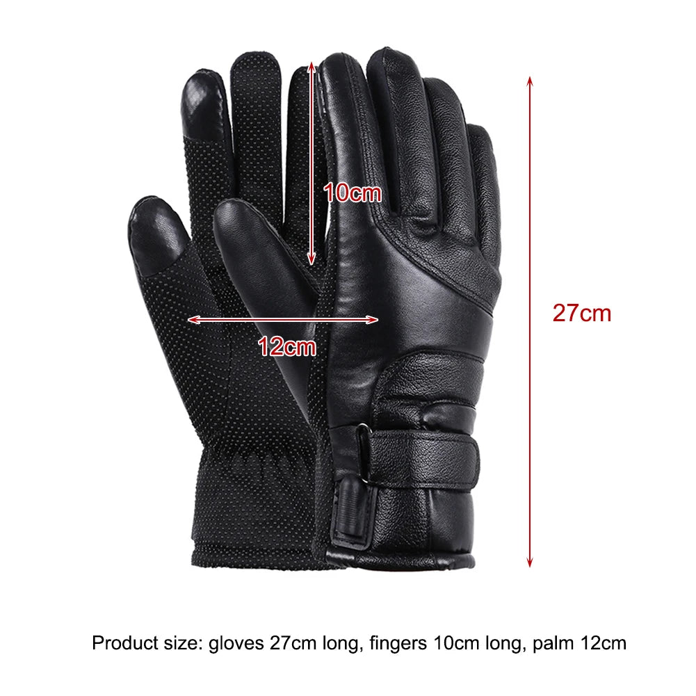 EmberGuard USB Warm Hand Heating Gloves Touch Screen | Electric Heated Winter Gloves