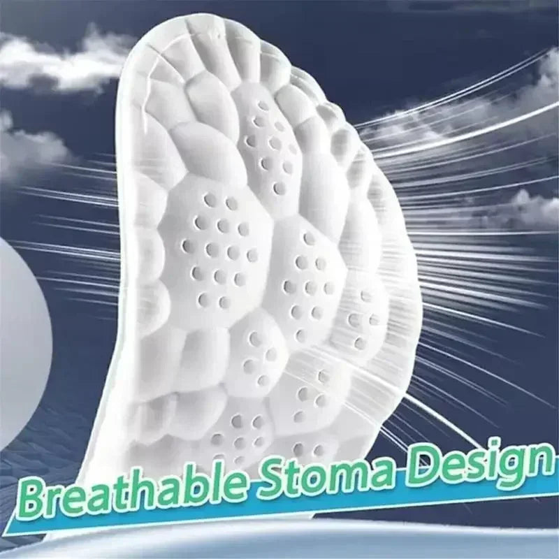 4D Cloud Air Orthopedic Honeycomb Arch Support Massage Insoles 1 pair (2 pcs)