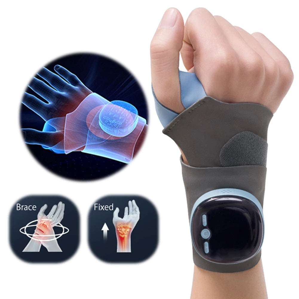 Smart EMS Wrist Guard with Heat & Massage | for hand comfort