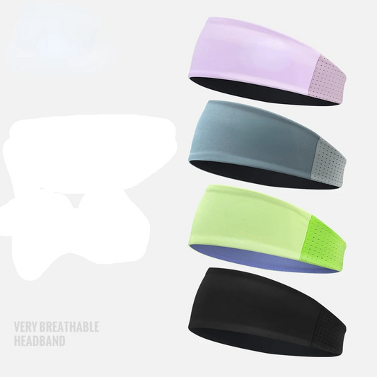 Non-Slip Sports Headband for Men & Women – Breathable, Sweat-Wicking, Elastic Fit