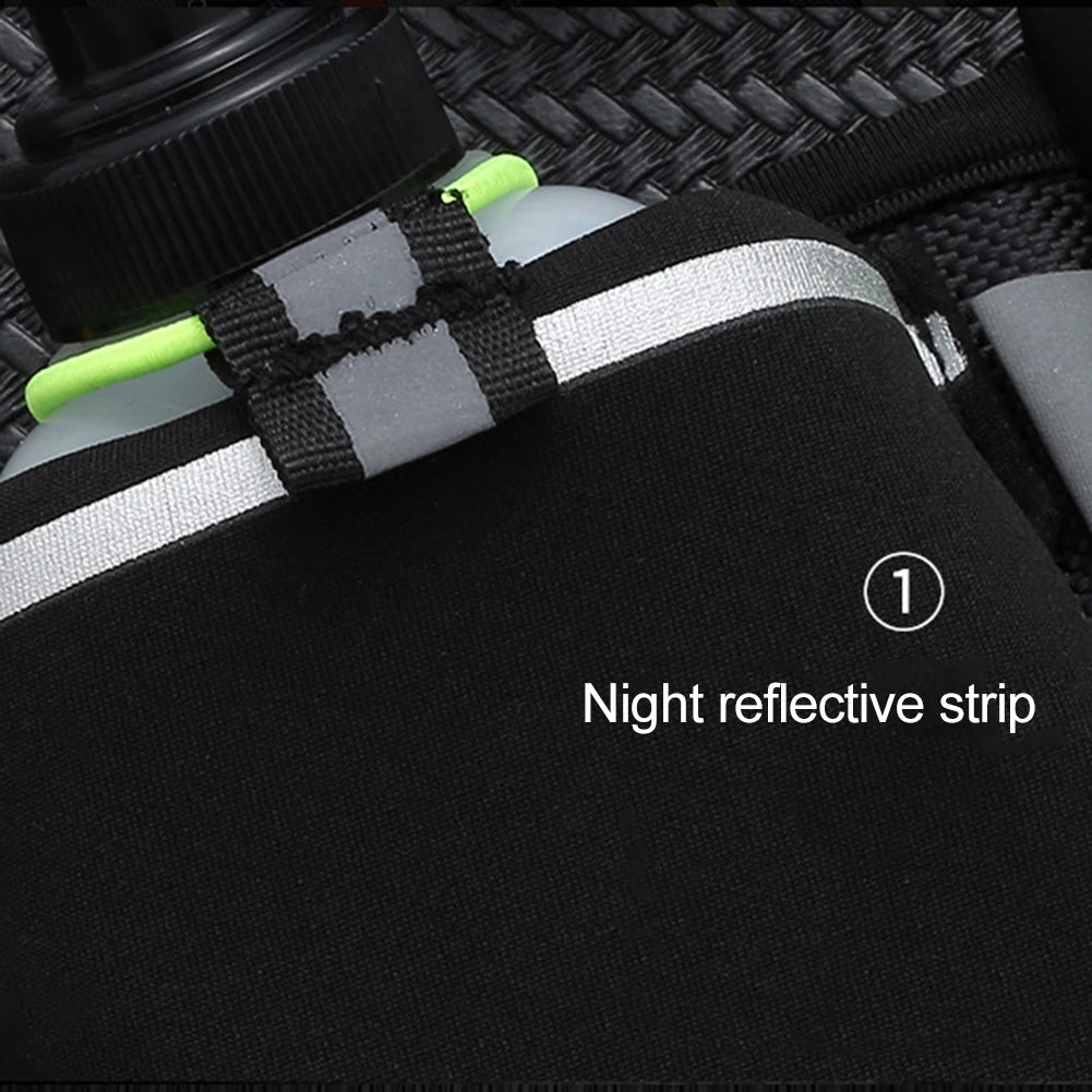 Running Waist Bags Belt Pouch Men Hydration Running Belt With Water Bottle Sports Fanny Phone Pack Women Exercise Pack Bags