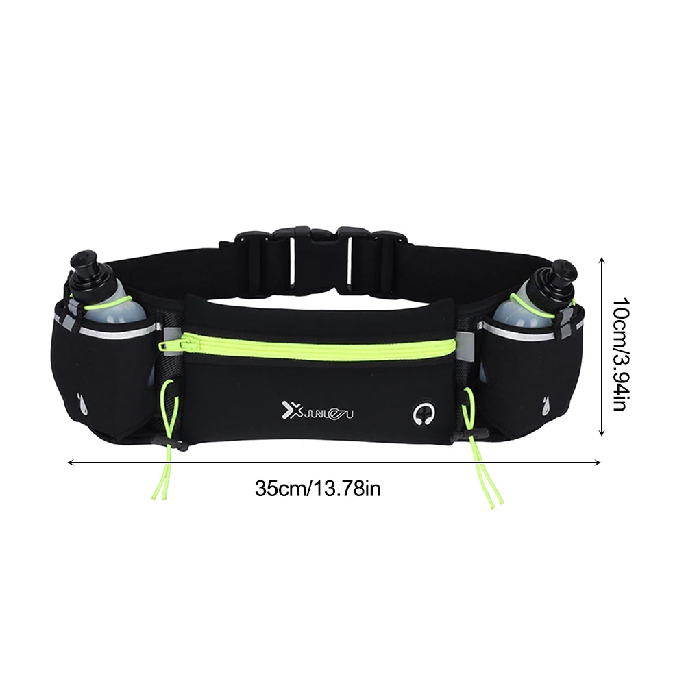 Running Waist Bags Belt Pouch Men Hydration Running Belt With Water Bottle Sports Fanny Phone Pack Women Exercise Pack Bags
