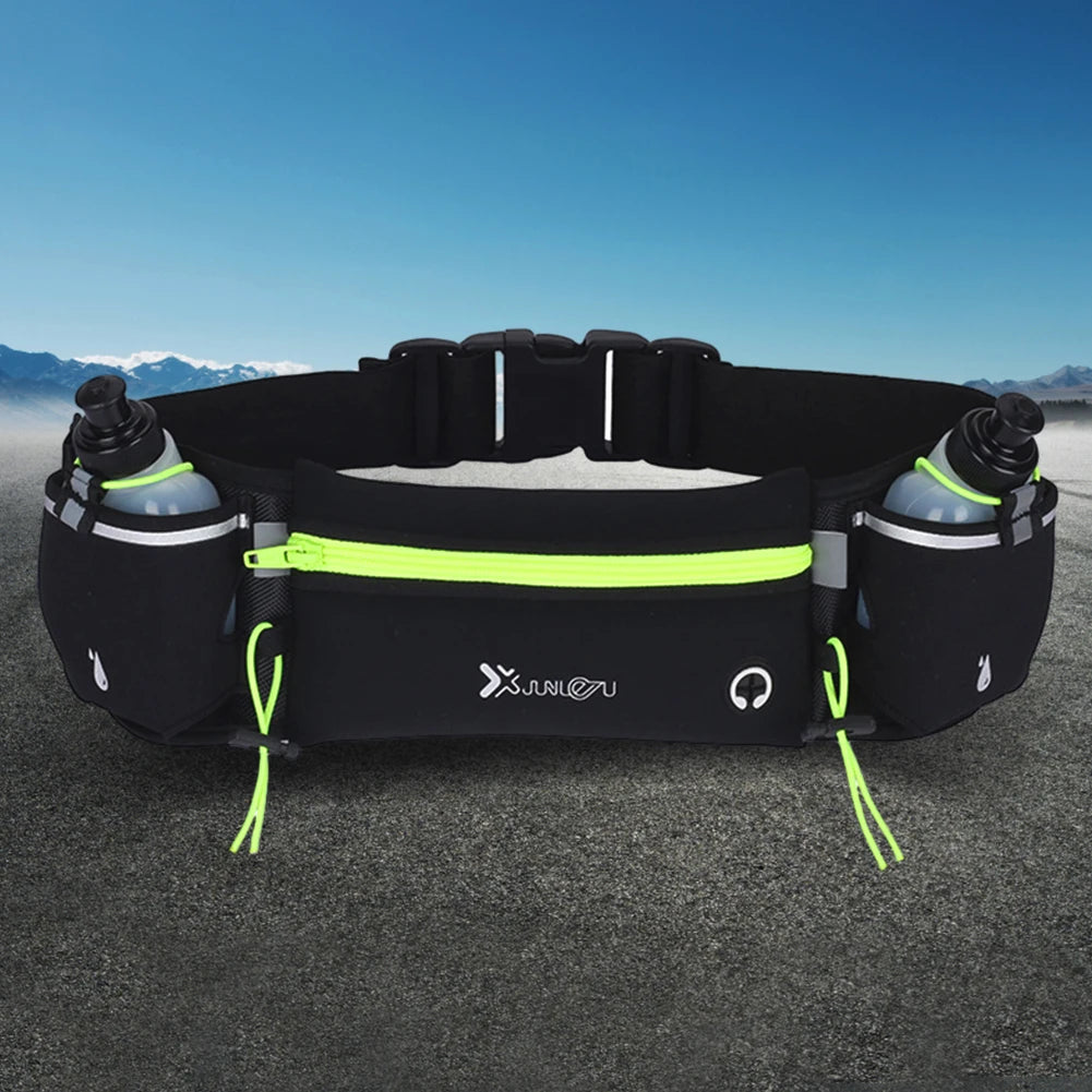 Running Waist Bags Belt Pouch Men Hydration Running Belt With Water Bottle Sports Fanny Phone Pack Women Exercise Pack Bags