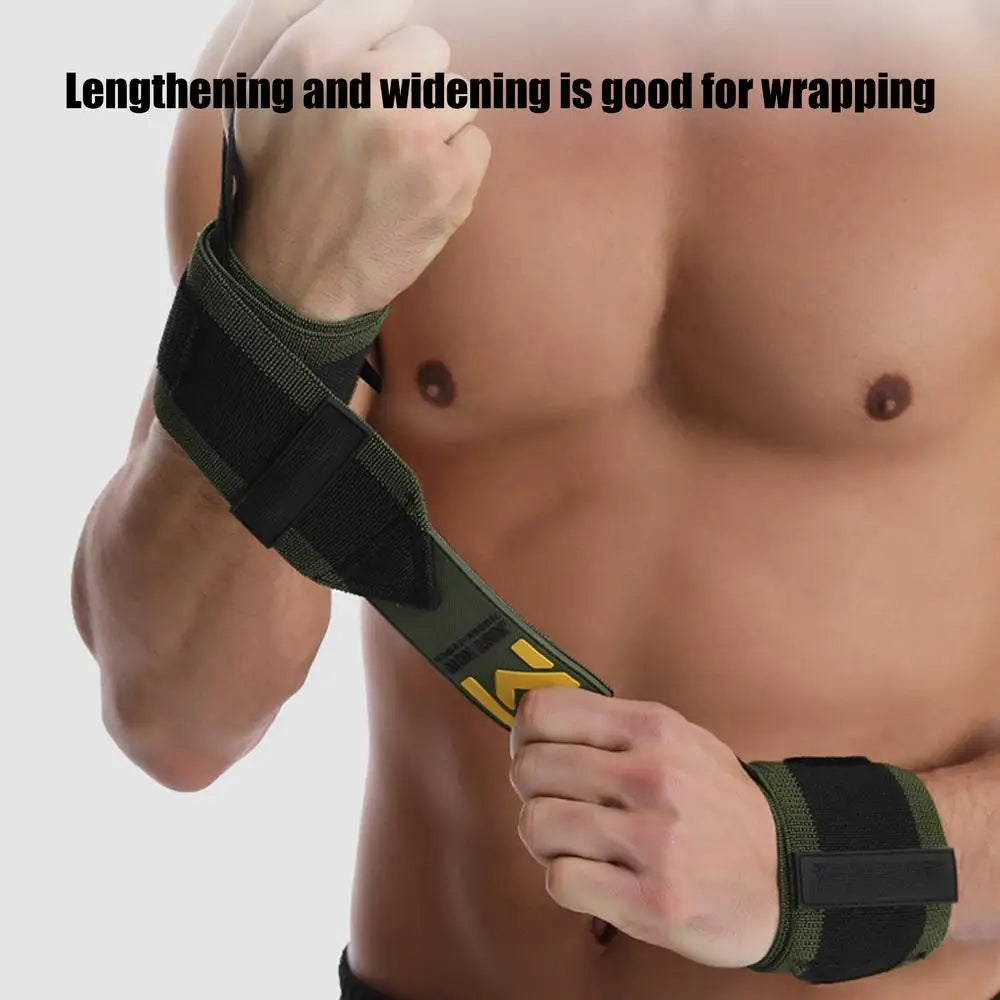 Adjustable Weight Lifting Wrist Wraps | Durable Support Brace
