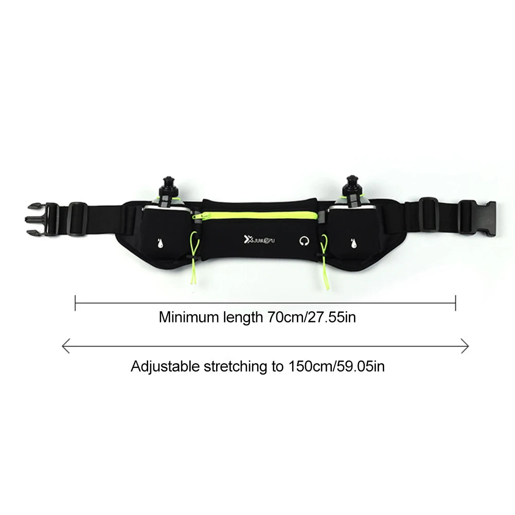 Running Waist Bags Belt Pouch Men Hydration Running Belt With Water Bottle Sports Fanny Phone Pack Women Exercise Pack Bags