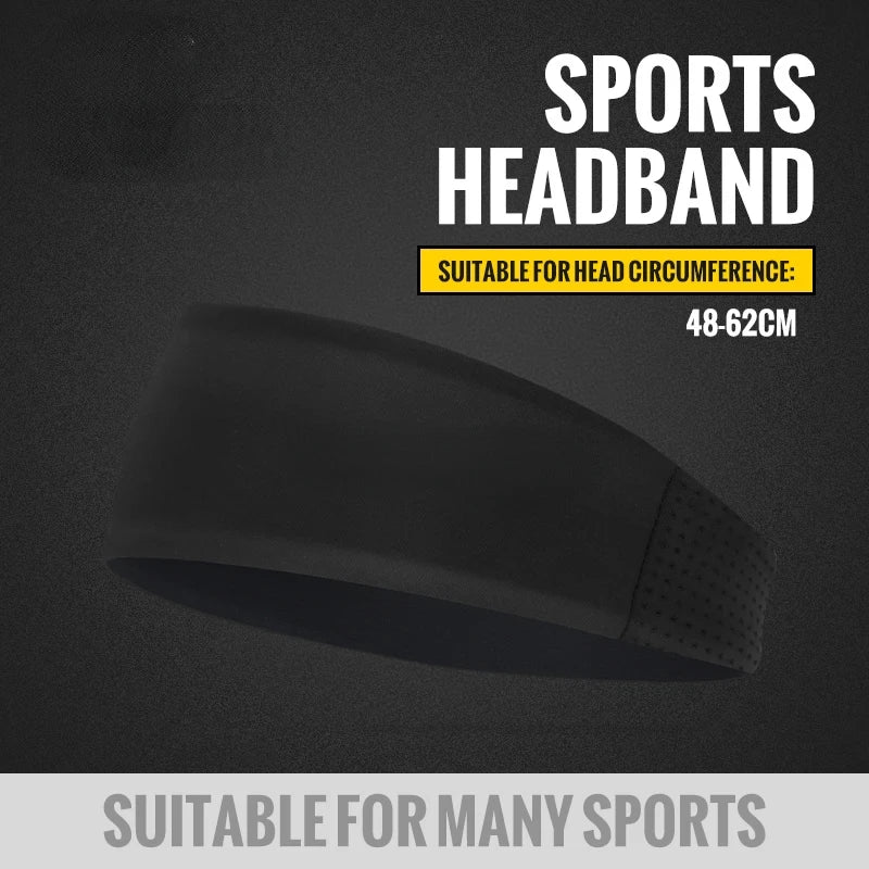 Non-Slip Sports Headband for Men & Women – Breathable, Sweat-Wicking, Elastic Fit
