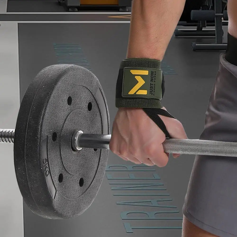 Adjustable Weight Lifting Wrist Wraps | Durable Support Brace