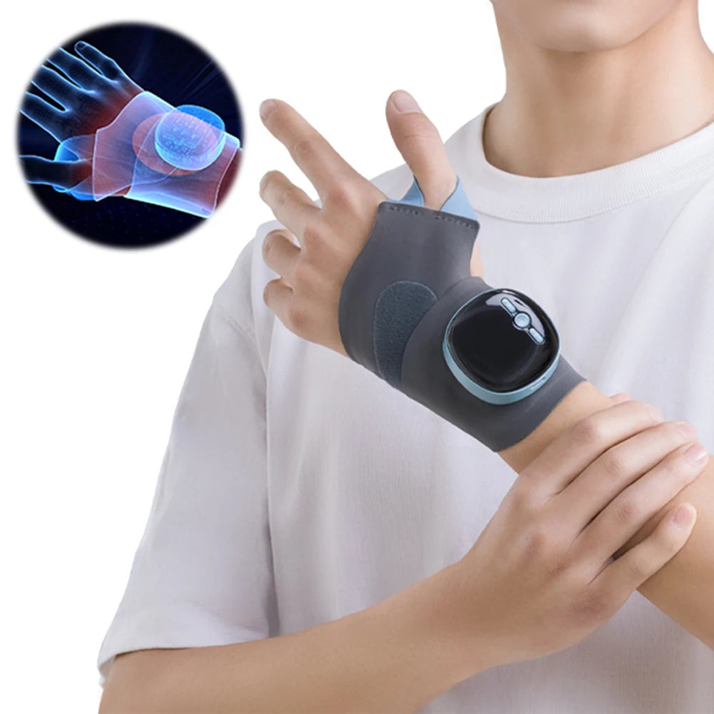 Smart EMS Wrist Guard with Heat & Massage | for hand comfort