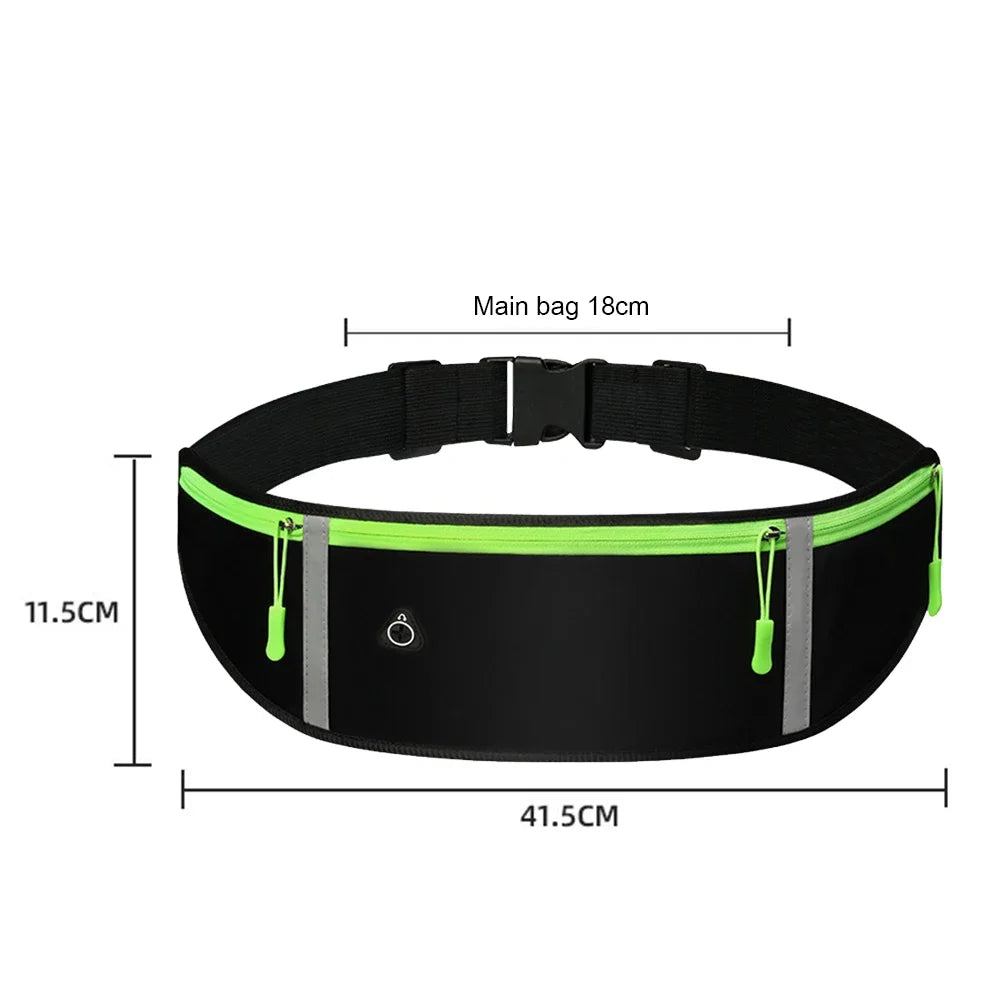 Running Waist Bags Belt Pouch Men Hydration Running Belt With Water Bottle Sports Fanny Phone Pack Women Exercise Pack Bags