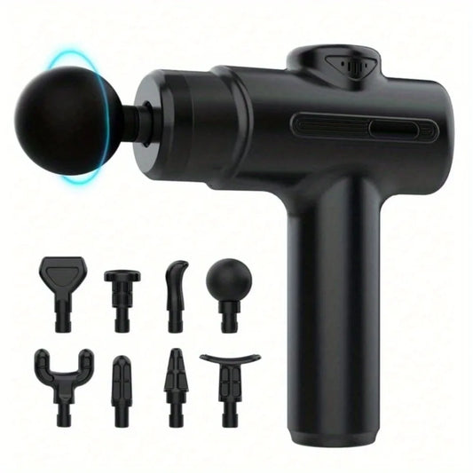 Ergonomic & Quiet MW Deep Tissue Massage Gun for Full-Body Relief