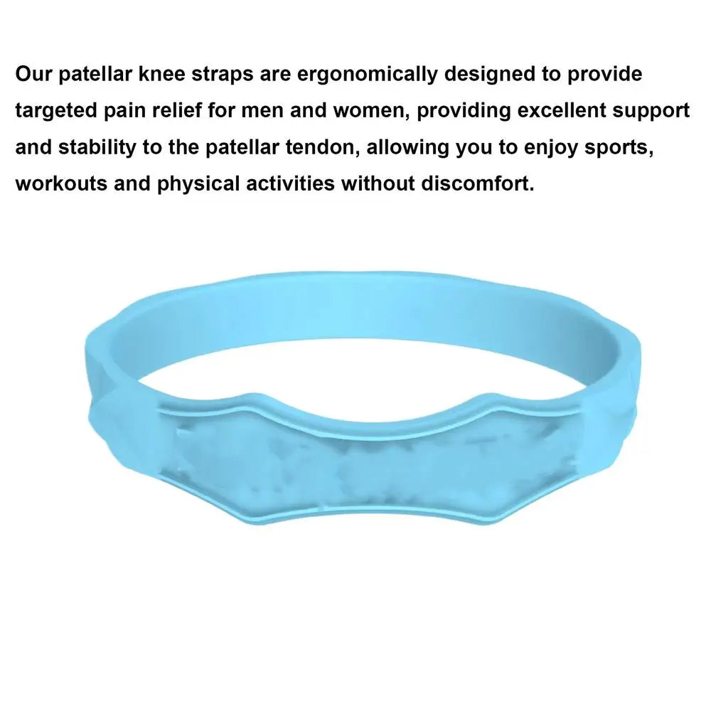 Patellar Bands Pair Breathable Knee Tendon Strap Knee Pad For Running Sports Anti-Slip