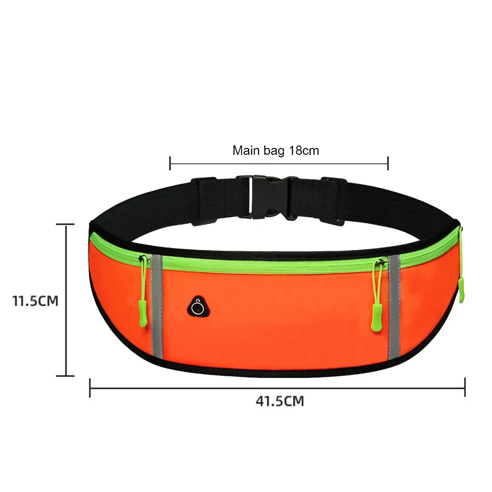 Running Waist Bags Belt Pouch Men Hydration Running Belt With Water Bottle Sports Fanny Phone Pack Women Exercise Pack Bags