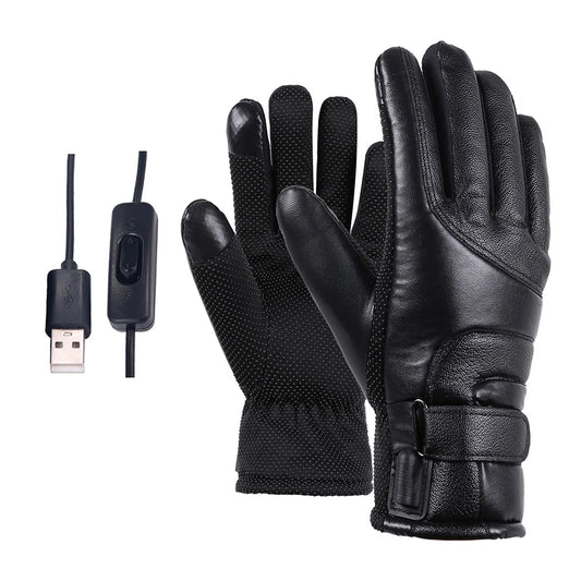EmberGuard USB Warm Hand Heating Gloves Touch Screen | Electric Heated Winter Gloves