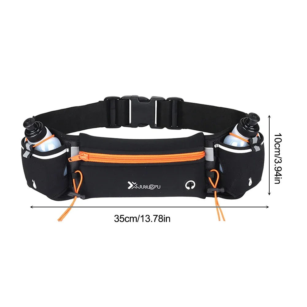 Running Waist Bags Belt Pouch Men Hydration Running Belt With Water Bottle Sports Fanny Phone Pack Women Exercise Pack Bags