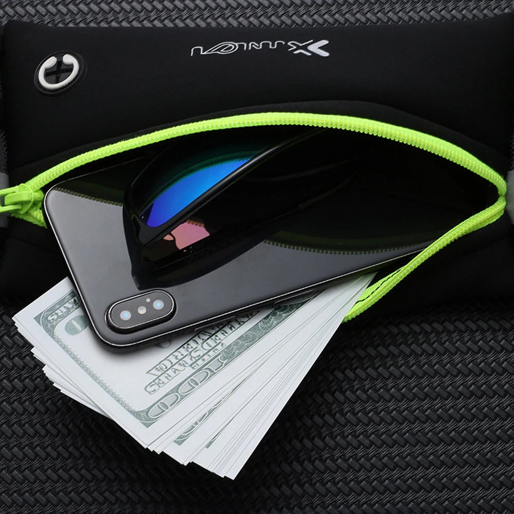 Running Waist Bags Belt Pouch Men Hydration Running Belt With Water Bottle Sports Fanny Phone Pack Women Exercise Pack Bags