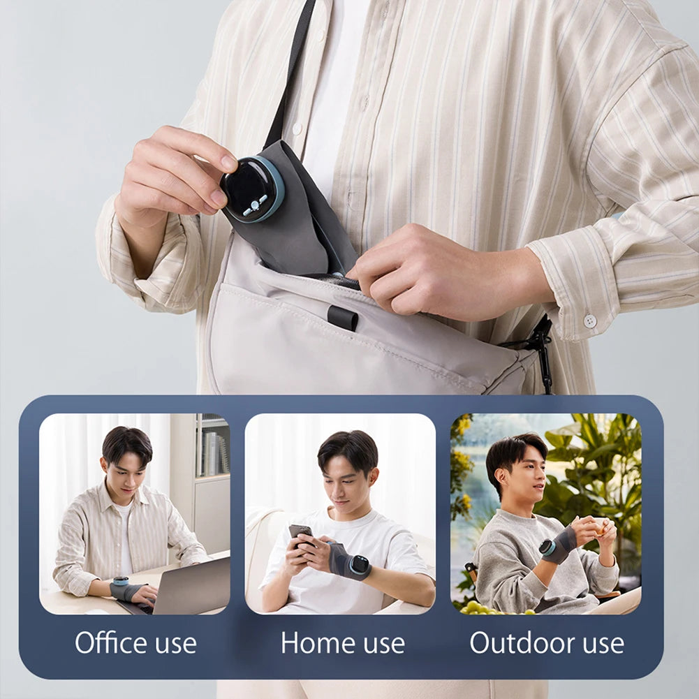 Smart EMS Wrist Guard with Heat & Massage | for hand comfort