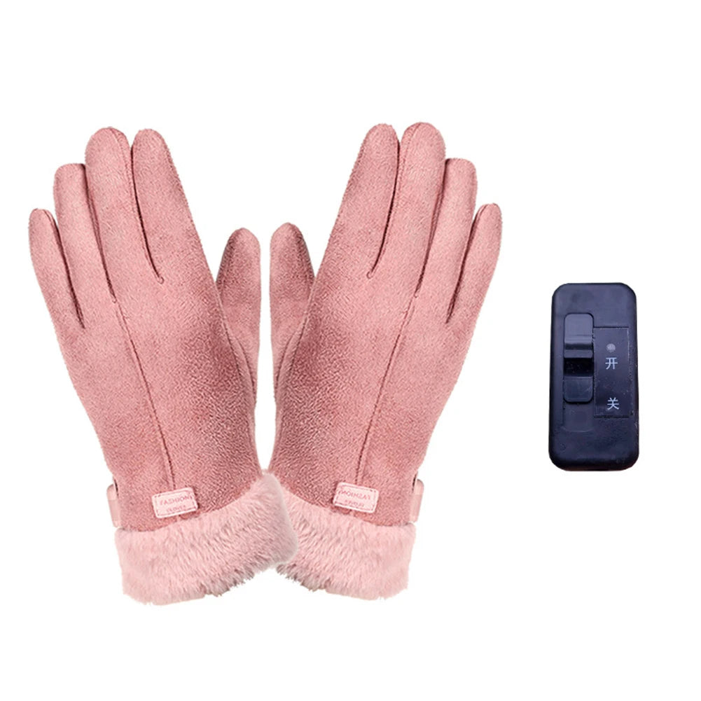 EmberGuard USB Warm Hand Heating Gloves Touch Screen | Electric Heated Winter Gloves