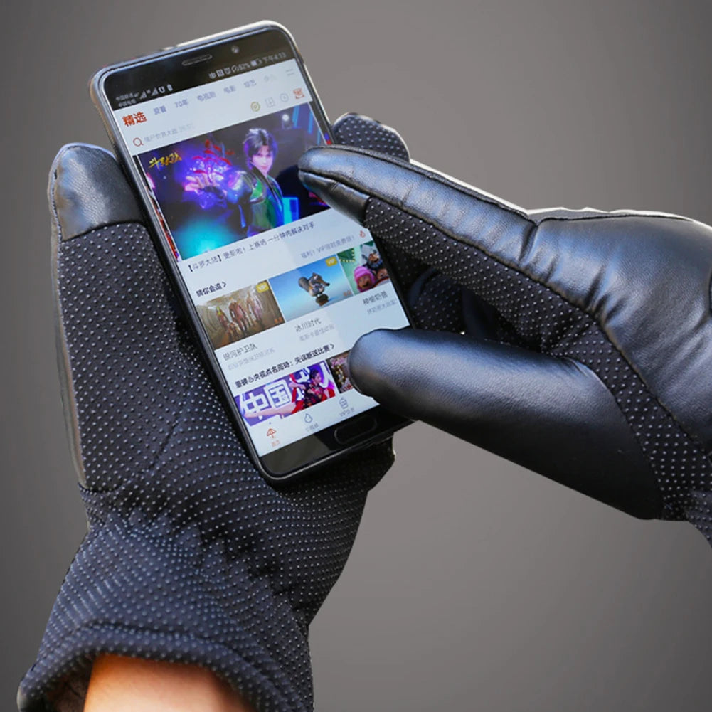 EmberGuard USB Warm Hand Heating Gloves Touch Screen | Electric Heated Winter Gloves