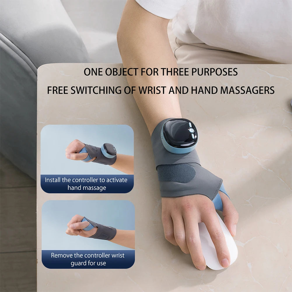 Smart EMS Wrist Guard with Heat & Massage | for hand comfort