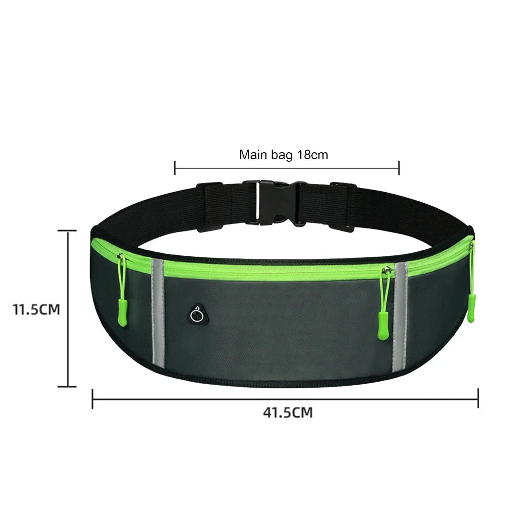 Running Waist Bags Belt Pouch Men Hydration Running Belt With Water Bottle Sports Fanny Phone Pack Women Exercise Pack Bags