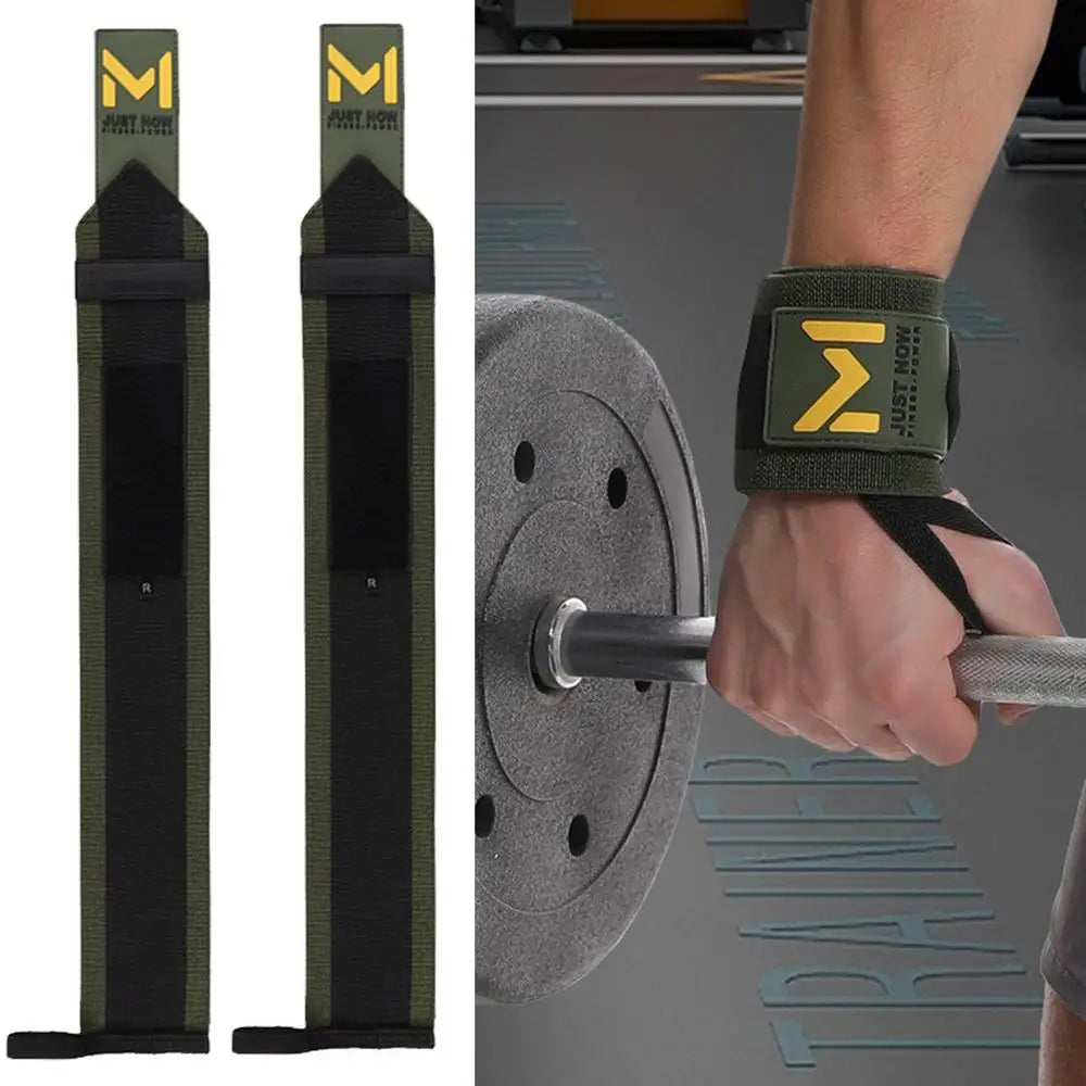 Adjustable Weight Lifting Wrist Wraps | Durable Support Brace