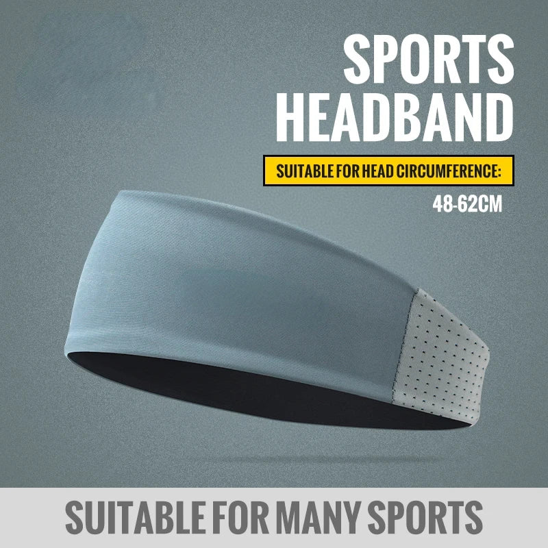 Non-Slip Sports Headband for Men & Women – Breathable, Sweat-Wicking, Elastic Fit