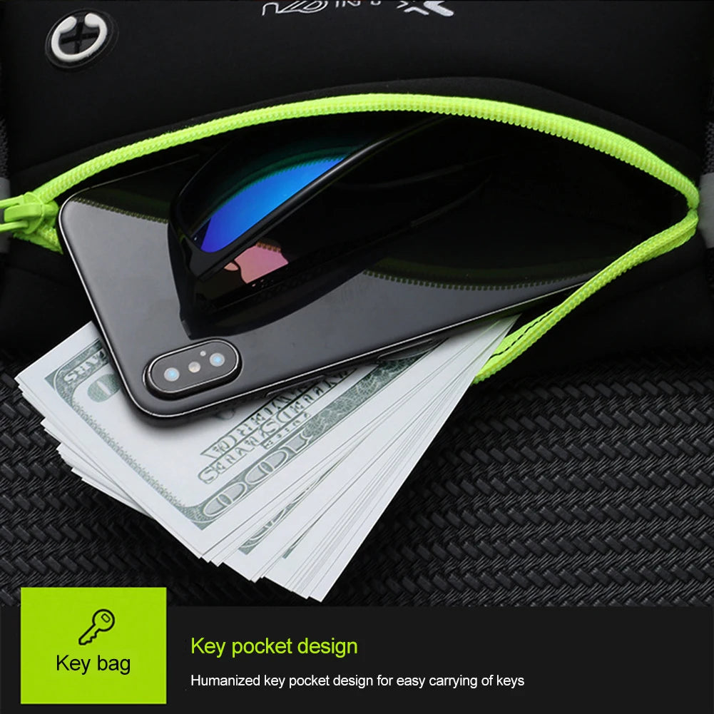 Running Waist Bags Belt Pouch Men Hydration Running Belt With Water Bottle Sports Fanny Phone Pack Women Exercise Pack Bags
