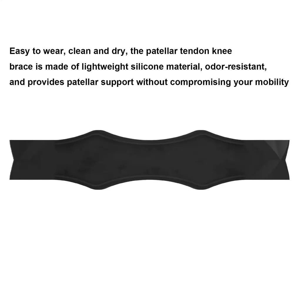 Patellar Bands Pair Breathable Knee Tendon Strap Knee Pad For Running Sports Anti-Slip