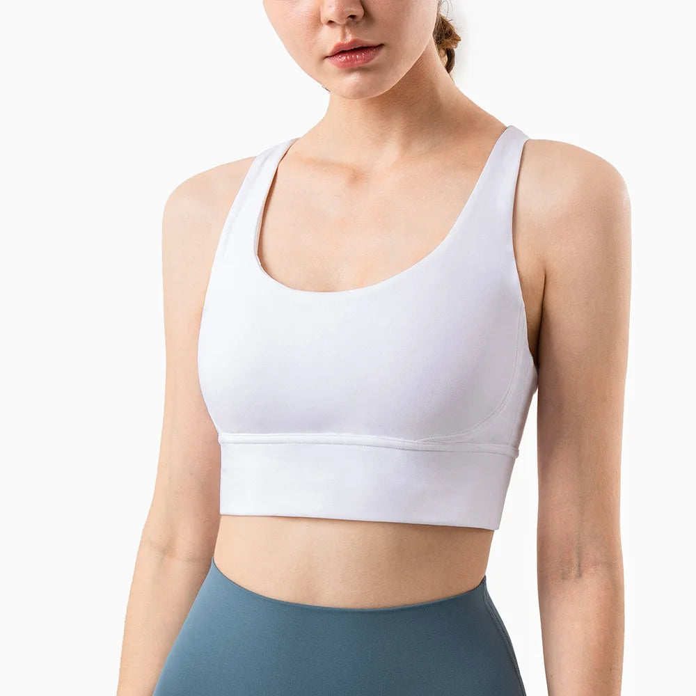 ZenFit Cross-Back Sports Bra