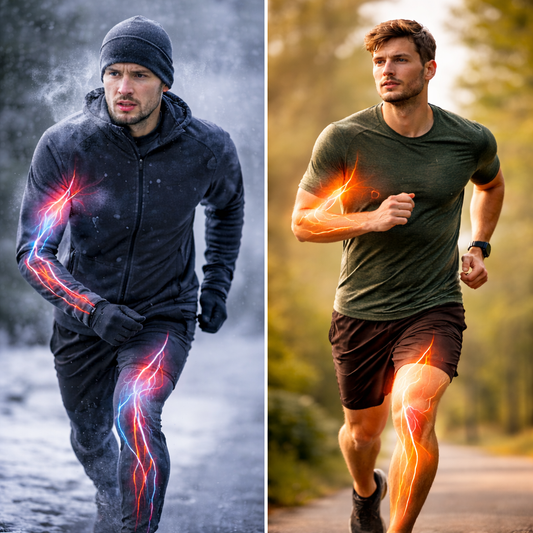 How Blood Flow Changes Affect Both Cold Sensitivity and Muscle Fatigue