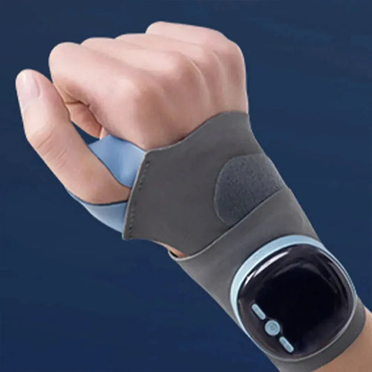 Game-Changer for Your Wrists: Smart EMS Wrist Guard with Heat & Massage