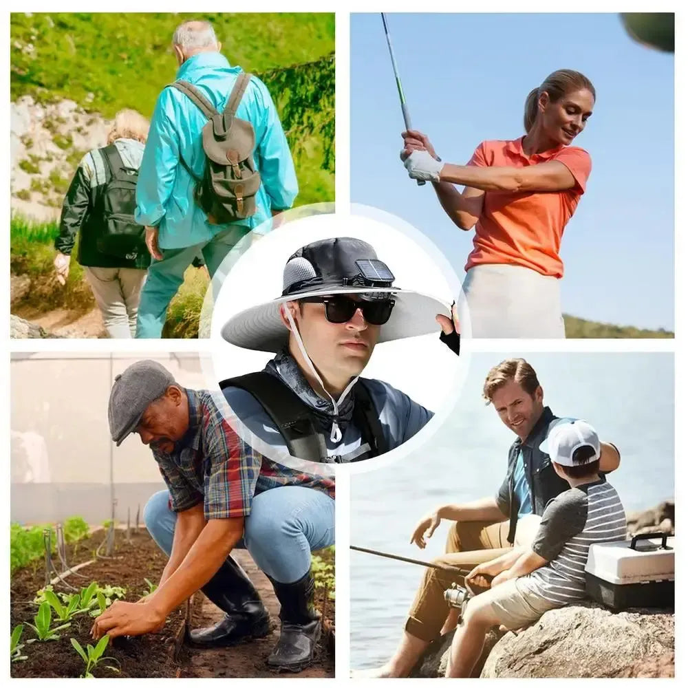 Cool Head, Hot Day: The Solar-Powered Hat That Beats the Heat