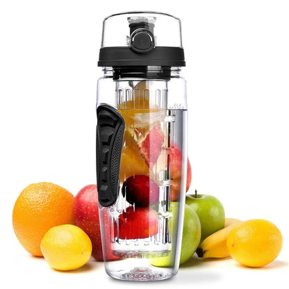 Athtec BPA Free Fruit Infuser Sports Water Bottle