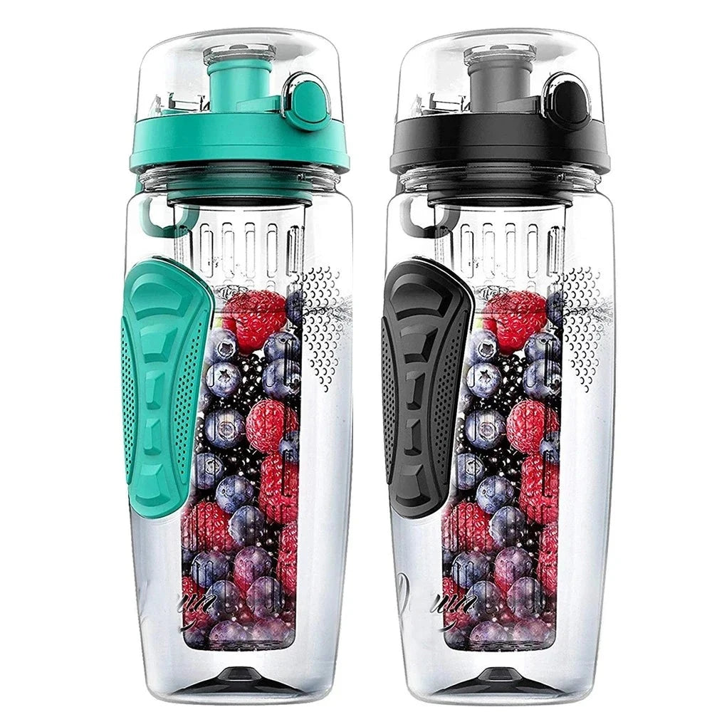 Athtec BPA Free Fruit Infuser Sports Water Bottle