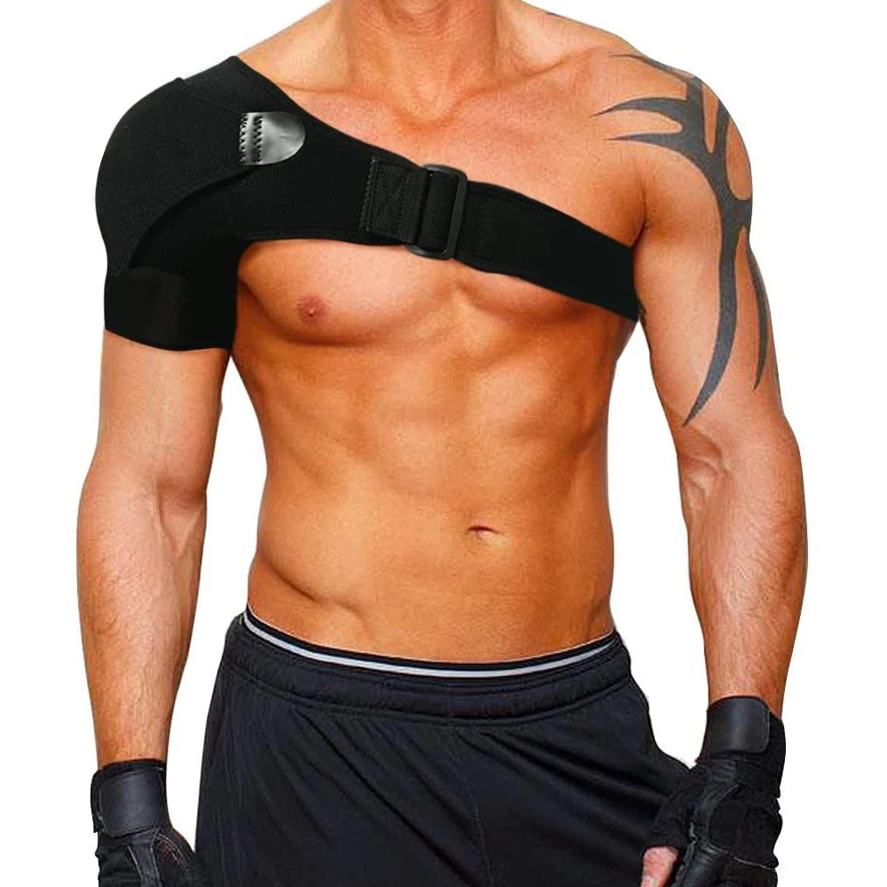 Adjustable Shoulder Support Brace for Men & Women – Gym, Sports Care