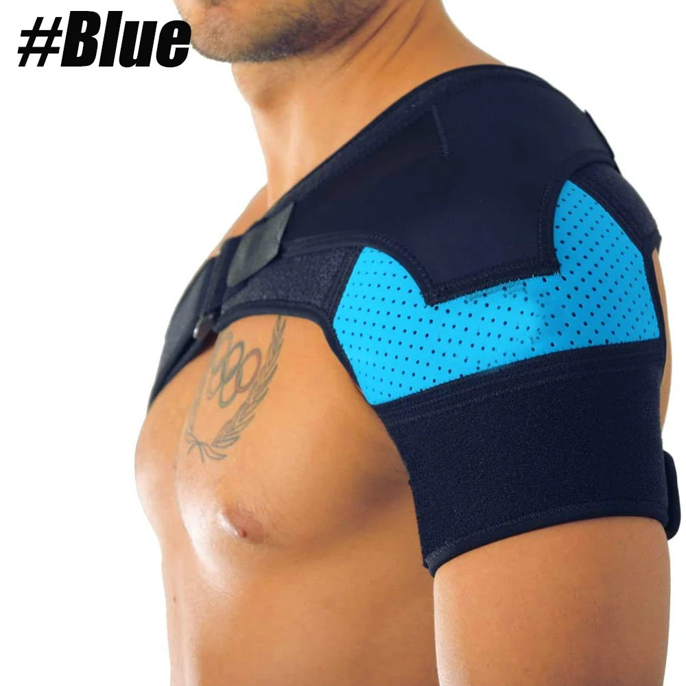 Adjustable Shoulder Support Brace for Men & Women – Gym, Sports Care