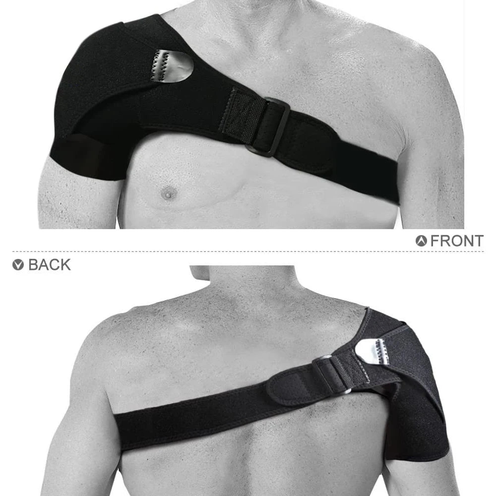 Adjustable Shoulder Support Brace for Men & Women – Gym, Sports Care