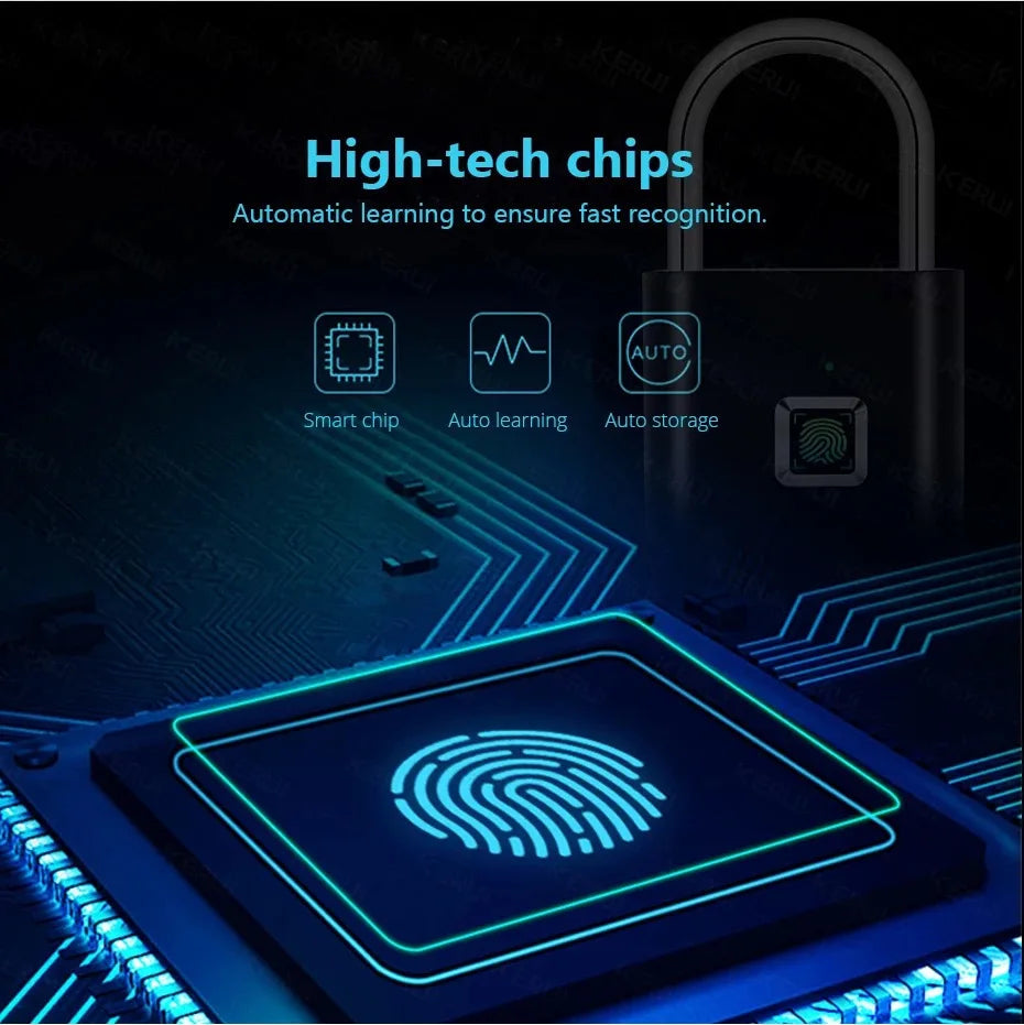 Keyless USB Charging Fingerprint Smart Lock