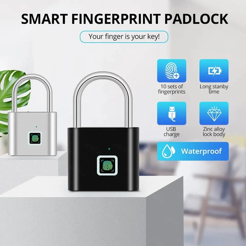 Keyless USB Charging Fingerprint Smart Lock