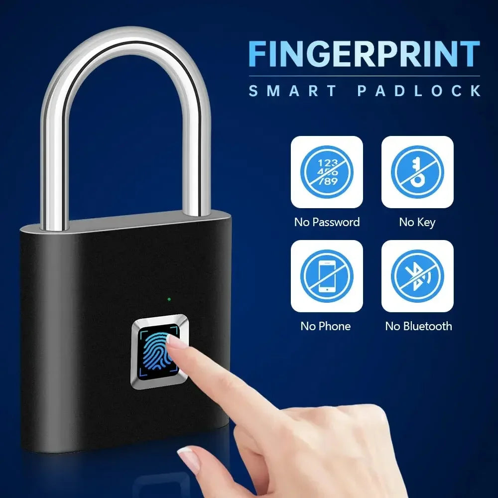 Keyless USB Charging Fingerprint Smart Lock