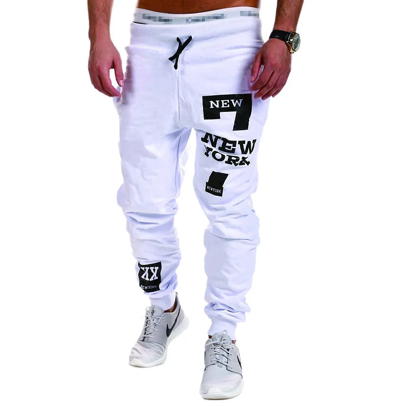 Men's Athletic Shorts Sweatpants Capri Pants Print Letter Sports Outdoor Streetwear Stylish