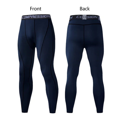 Men's Compression Pants for sports Elastic Sweatpants