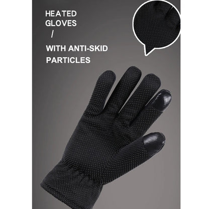 EmberGuard USB Warm Hand Heating Gloves Touch Screen | Electric Heated Winter Gloves