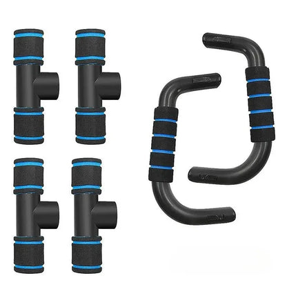 H-Type Push Up Bars – Foam Grip Handles for Wrist Comfort