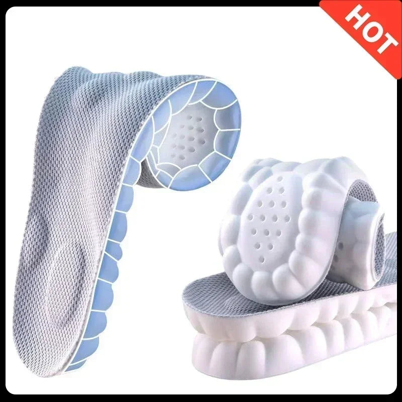 4D Cloud Air Orthopedic Honeycomb Arch Support Massage Insoles 1 pair (2 pcs)