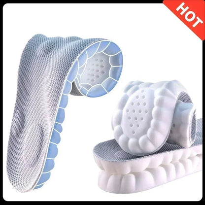 4D Cloud Air Orthopedic Honeycomb Arch Support Massage Insoles 1 pair (2 pcs)