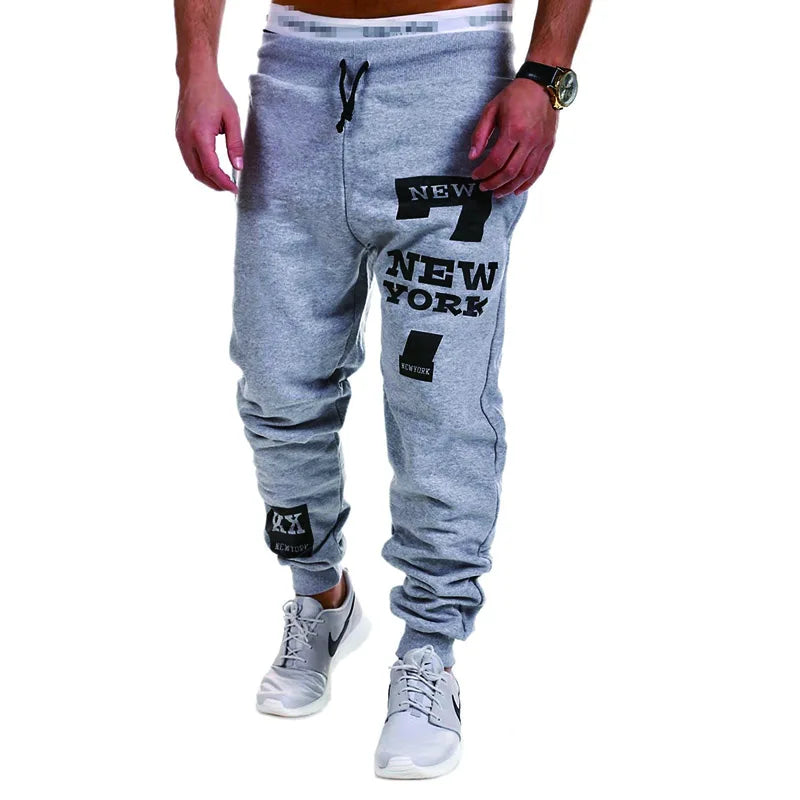 Men's Athletic Shorts Sweatpants Capri Pants Print Letter Sports Outdoor Streetwear Stylish