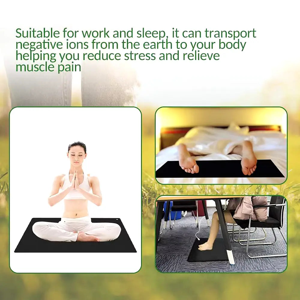 Sleep improvement mat for better rest and cortisol balance.